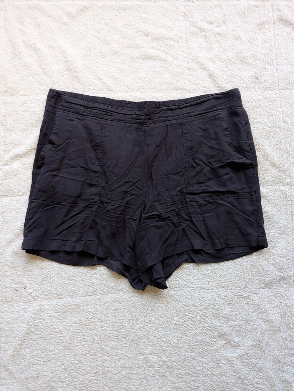 Wildfox Black High Rise Shorts